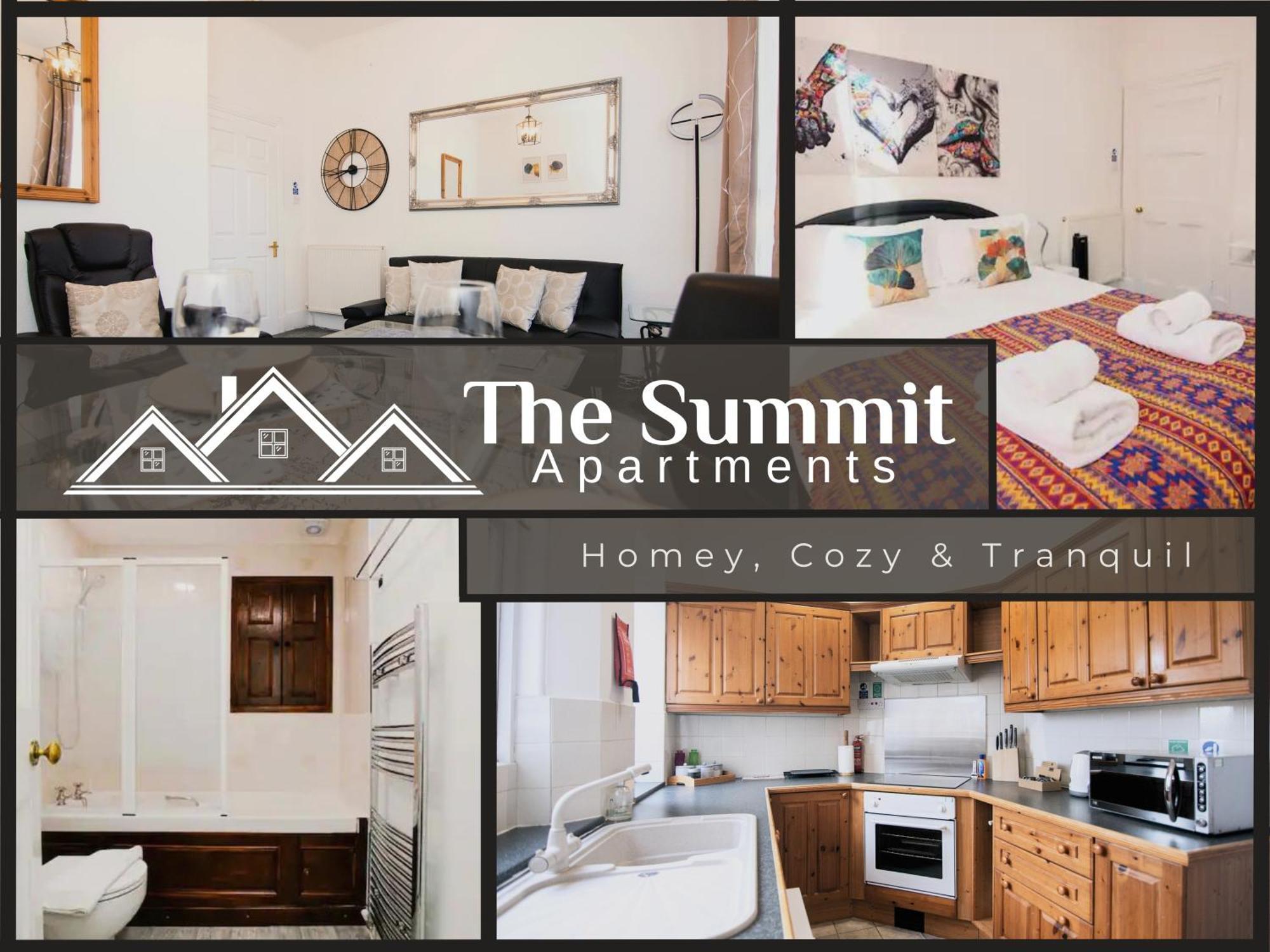 The Summit West End- Elegant Apartment With Free Parking In Prime Location Aberdeen Eksteriør billede